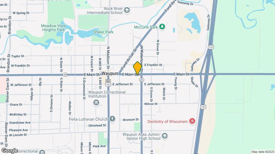 563 E Main St, Unit 563 AND ONE HALF Map and Location Details