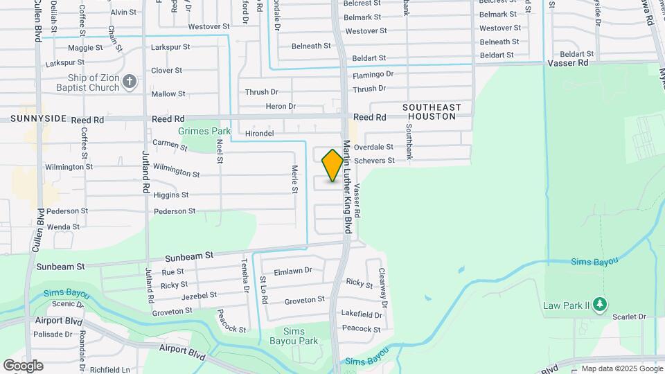 5627 Southbrook Dr Map and Location Details