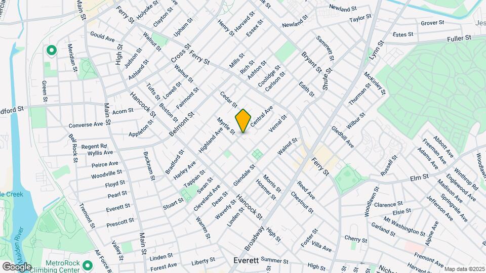Apartments in Everett & Malden Map and Location Details