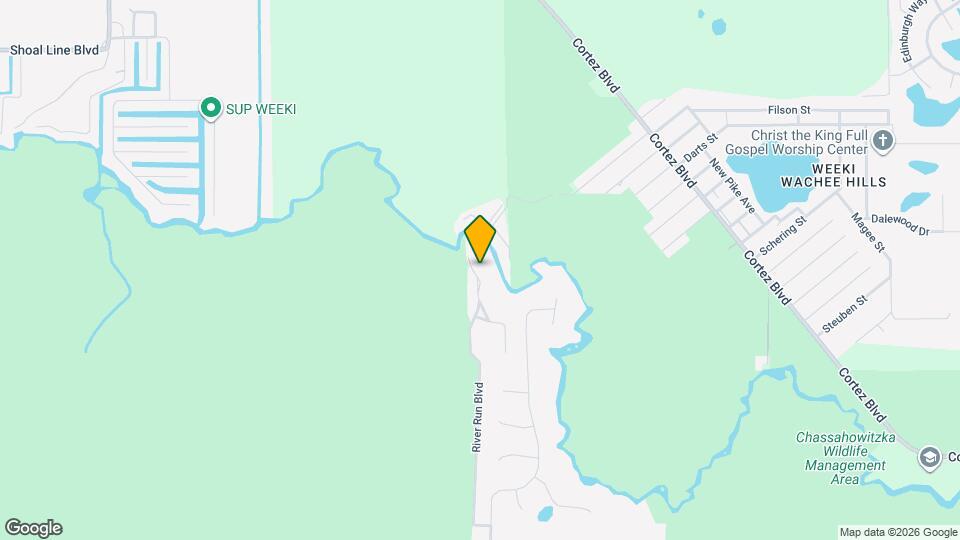 7032 River Run Blvd Map and Location Details