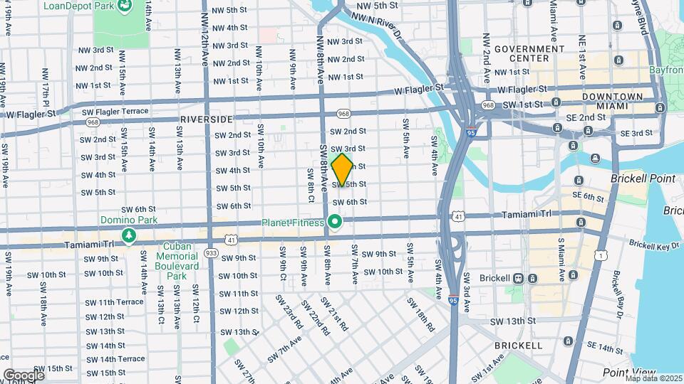 527 SW 7th Ct Map and Location Details