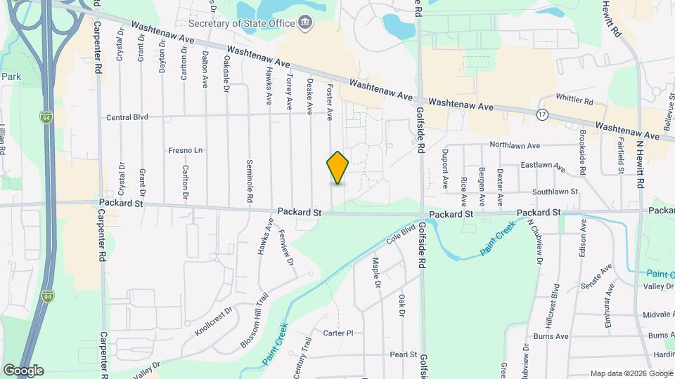 2863 Foster Ave Map and Location Details