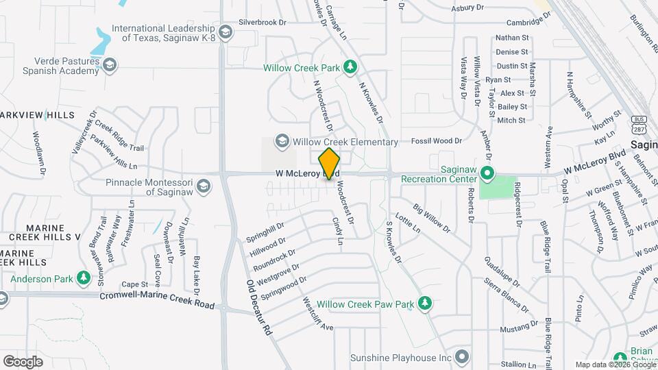 1010 Fallgate Dr Map and Location Details