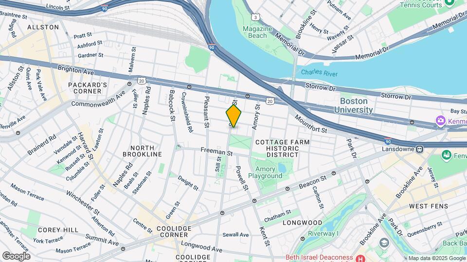 317 Saint Paul St, Unit 5 Map and Location Details