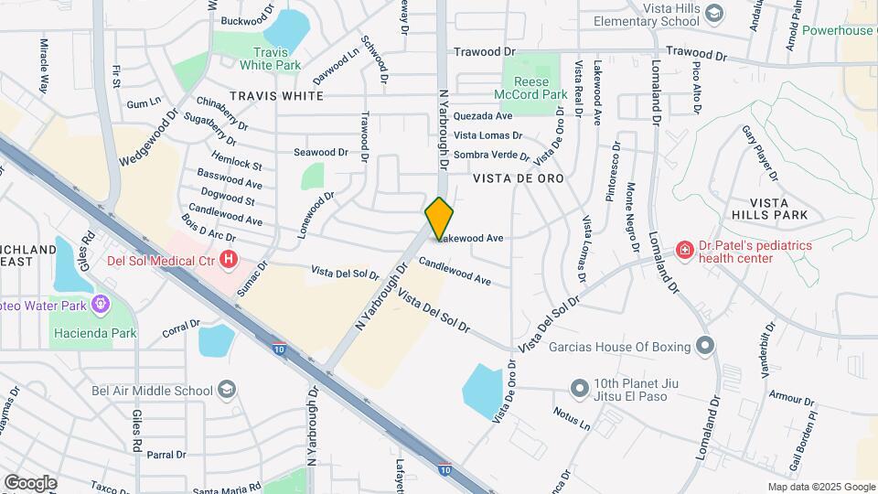 10608 Lakewood Ave Map and Location Details