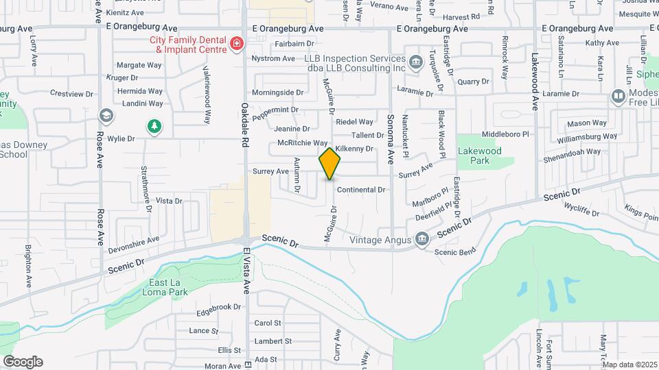 921 McGuire Dr Map and Location Details