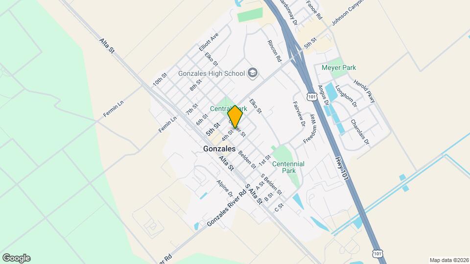 134 4th St Map and Location Details