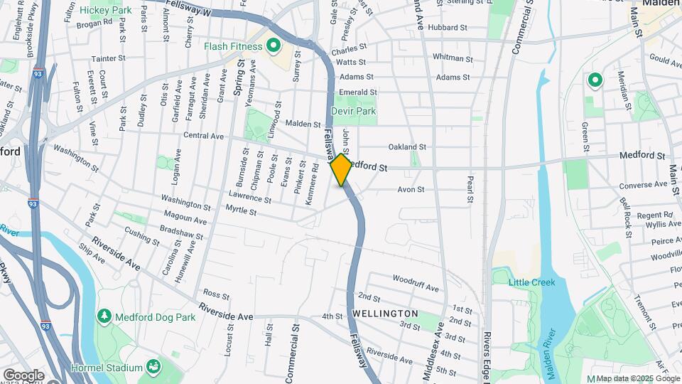 1028 Fellsway, Unit 1 Mapa y Detalles de la Ubicación