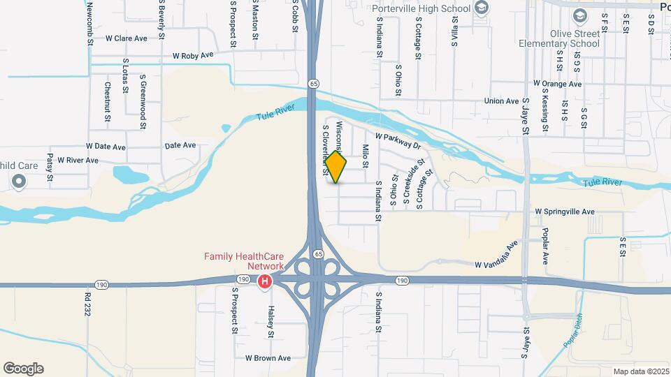 937 W Mcintire Ave Map and Location Details