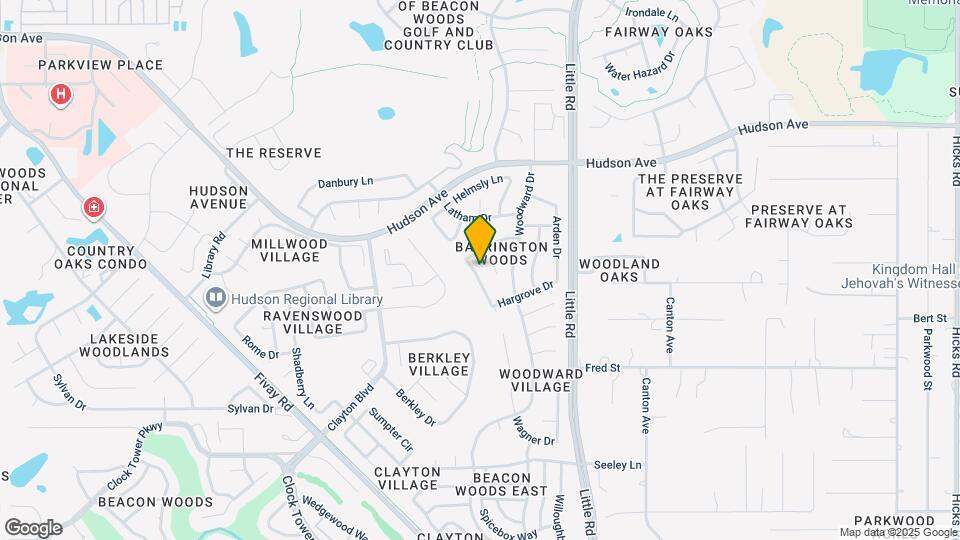 13610 Glaze Brook Dr Map and Location Details