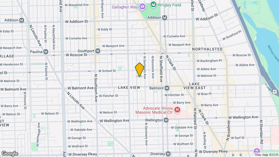 3231 N Clifton Ave Mapa y Detalles de la Ubicación