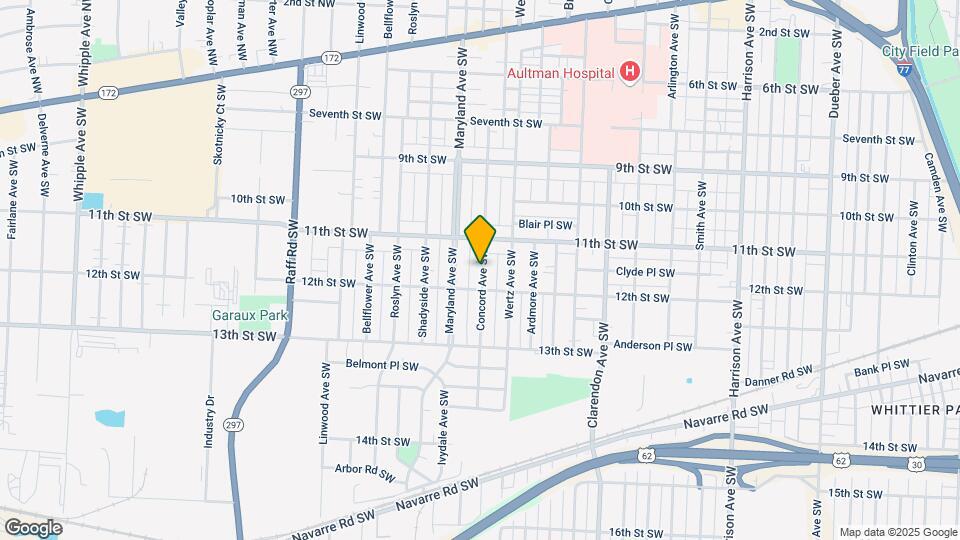 1135 Concord Ave SW Mapa y Detalles de la Ubicación