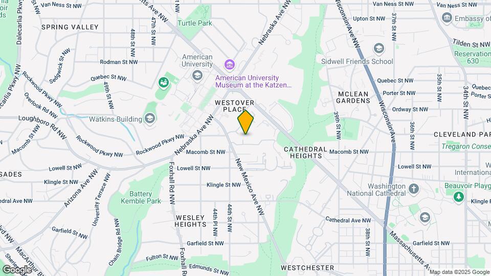 4331 Embassy Park Dr NW Map and Location Details