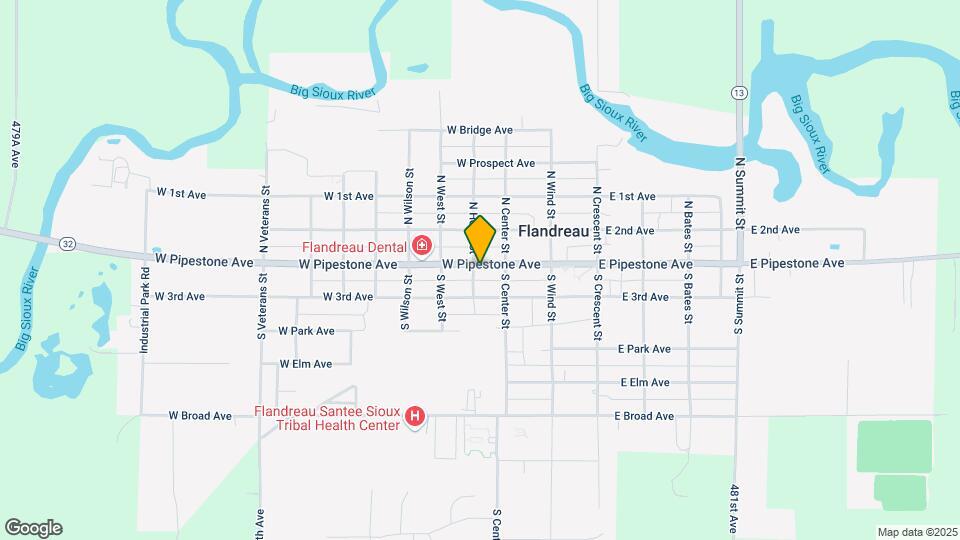 211 W Pipestone Ave Map and Location Details