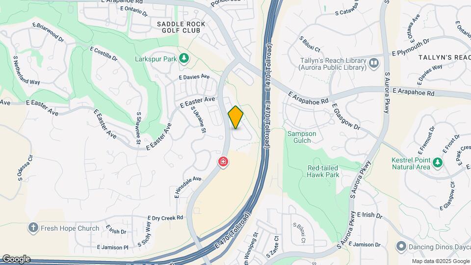 7160 S Wenatchee Way Map and Location Details