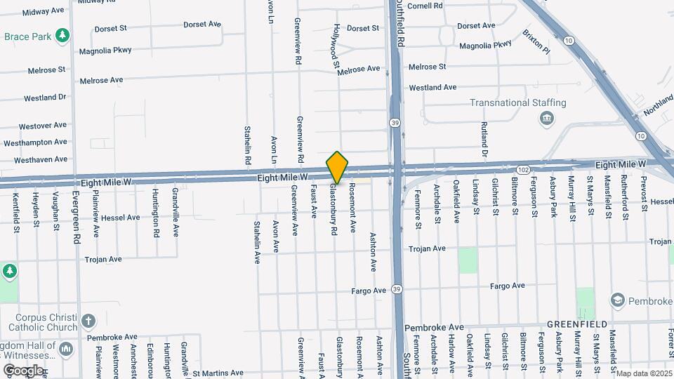 20566 Glastonbury Rd Map and Location Details