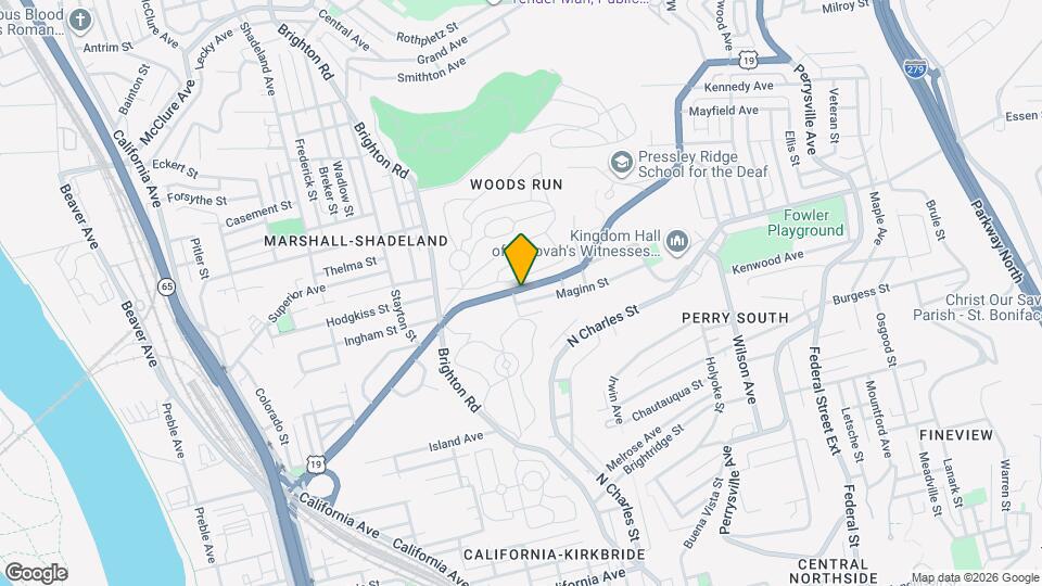 865 Marshall Ave Map and Location Details