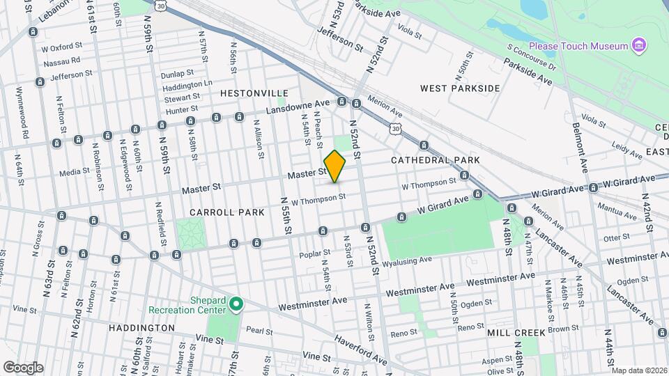 1314 N 53rd St Map and Location Details