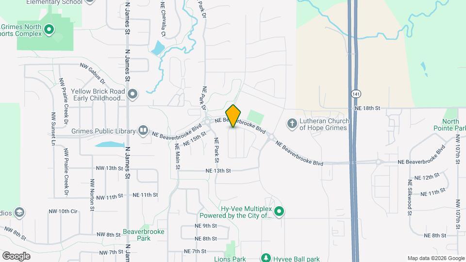 1504 NE Polk Dr Map and Location Details