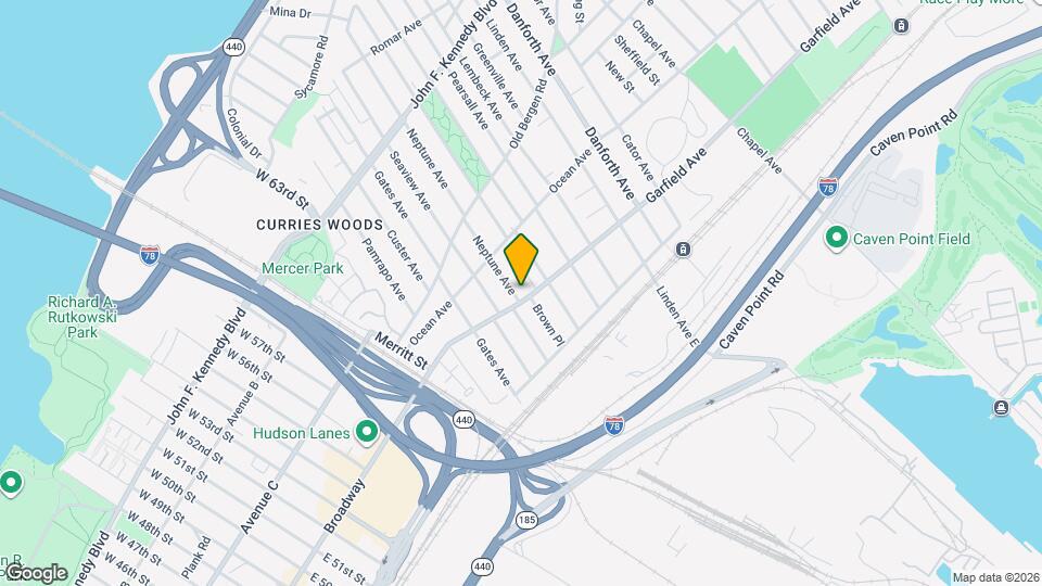 183 Garfield Ave Map and Location Details