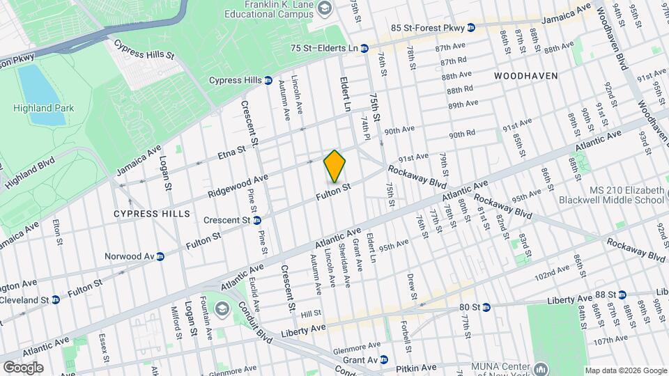 3443 Fulton St Map and Location Details