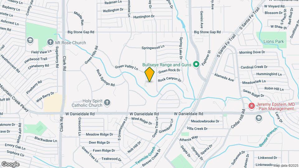 1210 Green Leaf Ln Mapa y Detalles de la Ubicación