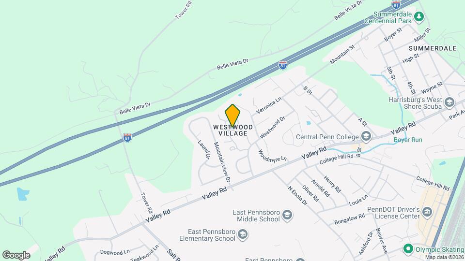 832 Lee Ln Map and Location Details