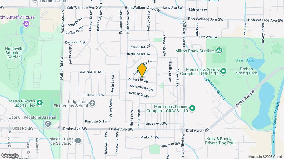 3610 Oleander Rd SW Map and Location Details