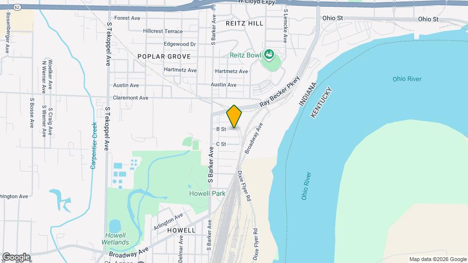 2814 B St Map and Location Details