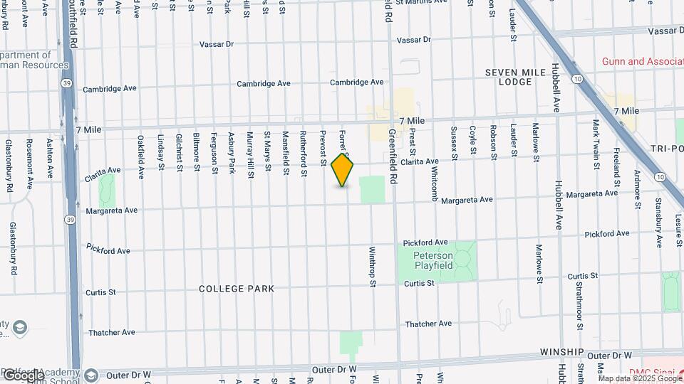 18637 Forrer St Map and Location Details