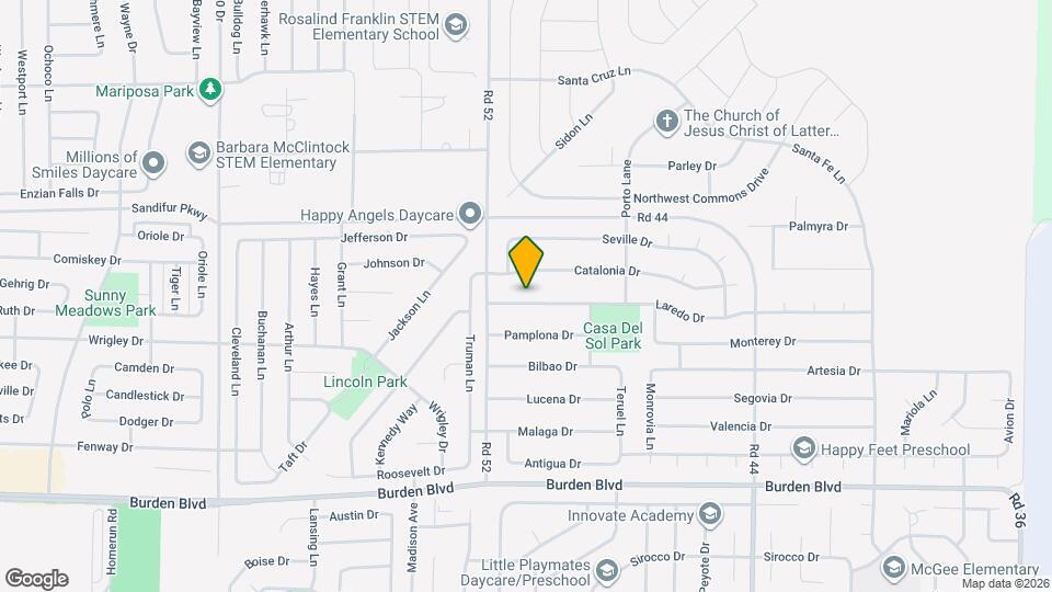 5017 Laredo Dr Map and Location Details