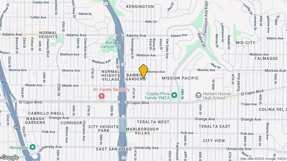 4429 Marlborough Ave, Unit 6 Mapa y Detalles de la Ubicación