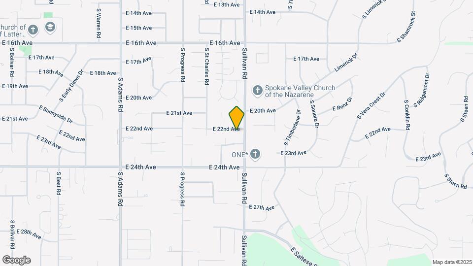 15416 E 22nd Ave Map and Location Details