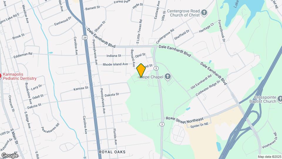 1500 Prickly Pear Dr. Map and Location Details