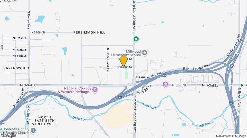 6608 N Missouri Ave Mapa y Detalles de la Ubicación