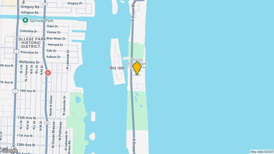 2295 S Ocean Blvd Mapa y Detalles de la Ubicación