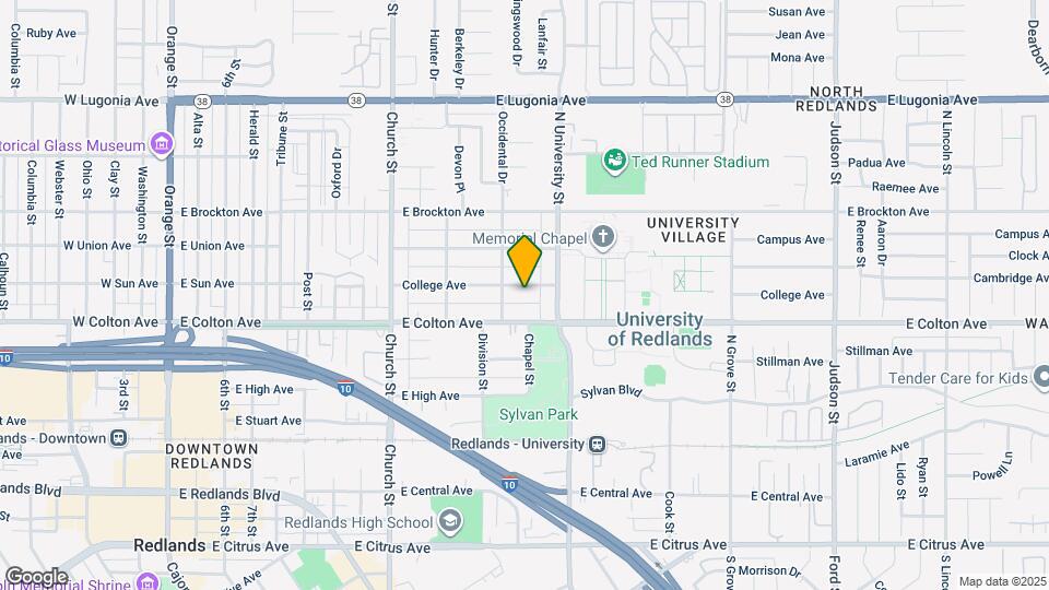 1018 College Map and Location Details