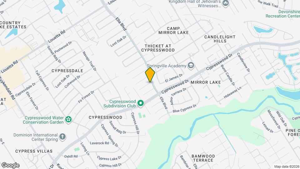 3603 Shipman Ln Map and Location Details