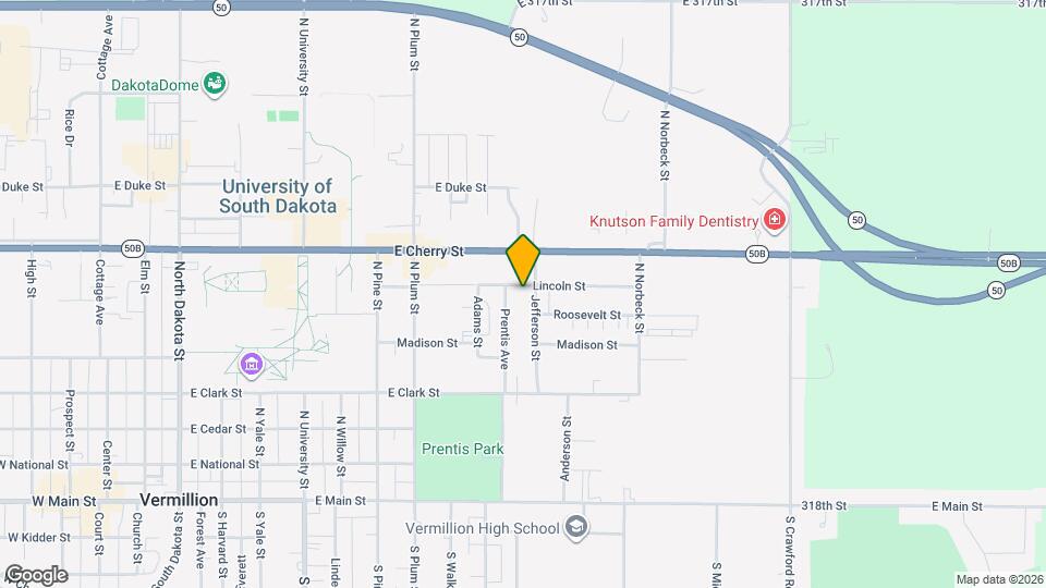 1011 Lincoln Street Mapa y Detalles de la Ubicación