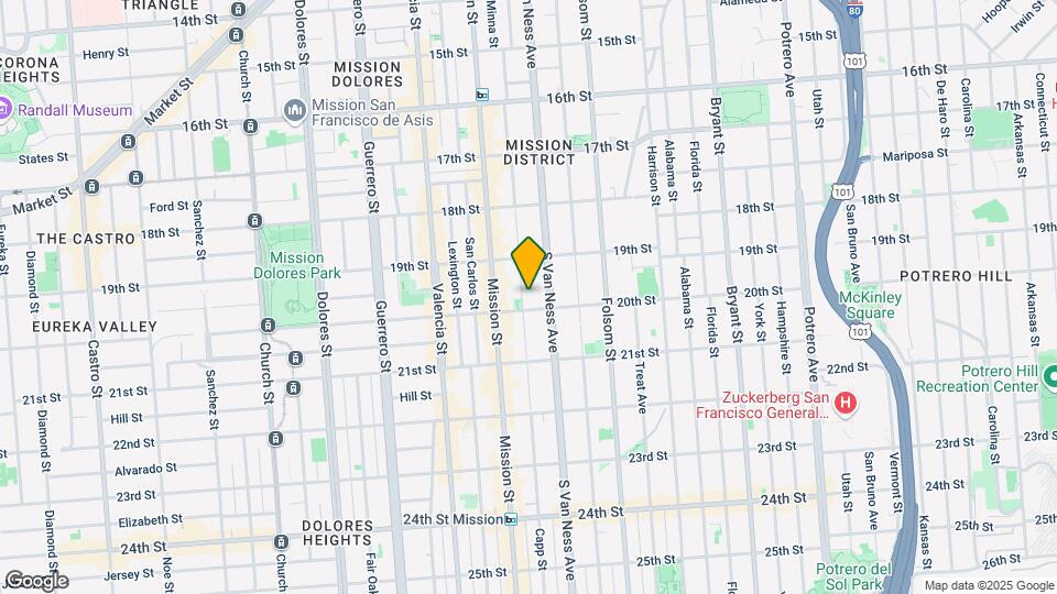 3440 20th Street Map and Location Details