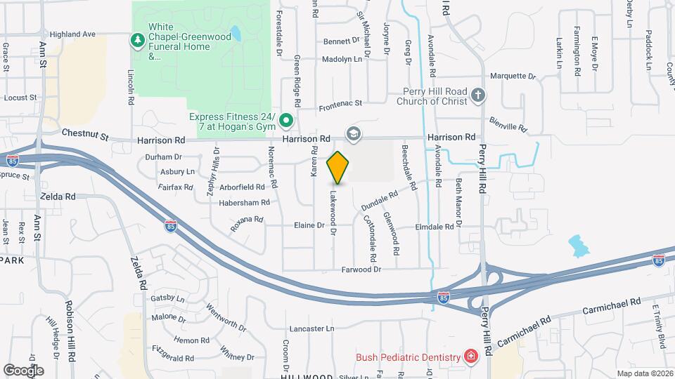 1143 Lakewood Dr Map and Location Details