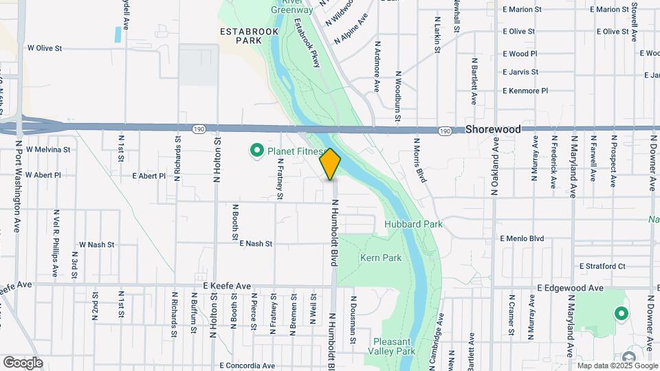 3821 N Humboldt Blvd Mapa y Detalles de la Ubicación