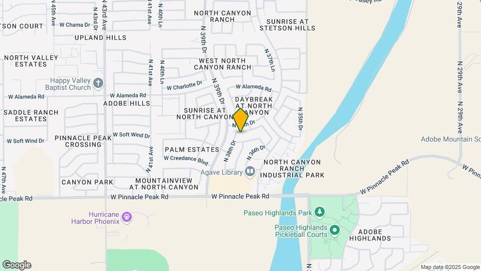 3825 W Camino Real Map and Location Details