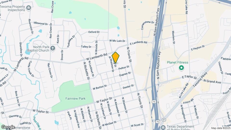 2301 N Hickory St Map and Location Details