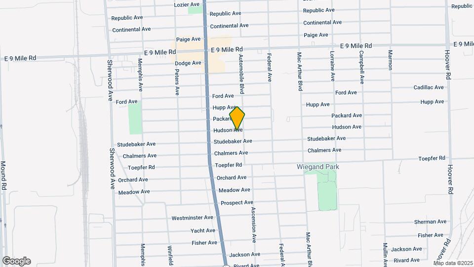 8112 Hudson Ave Map and Location Details