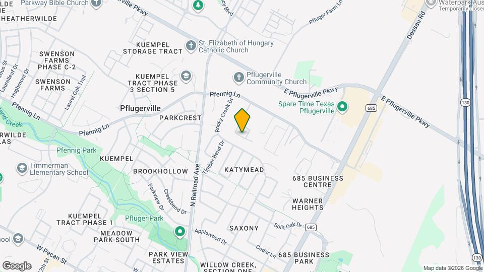 1308 Bear Peak Ln Map and Location Details