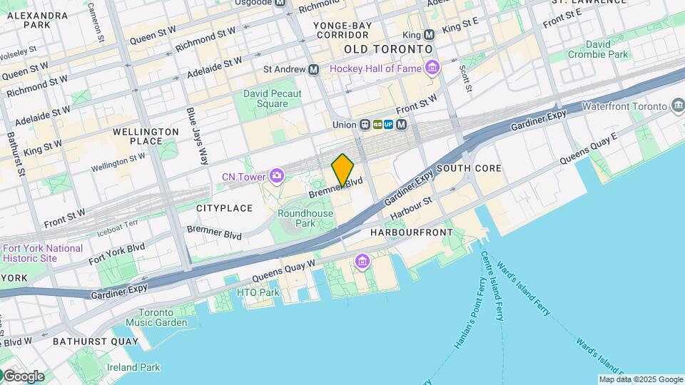 127 Bremner Blvd Map and Location Details