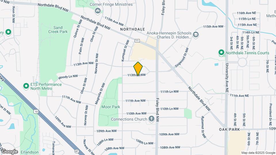 506 113th Ln NW Map and Location Details