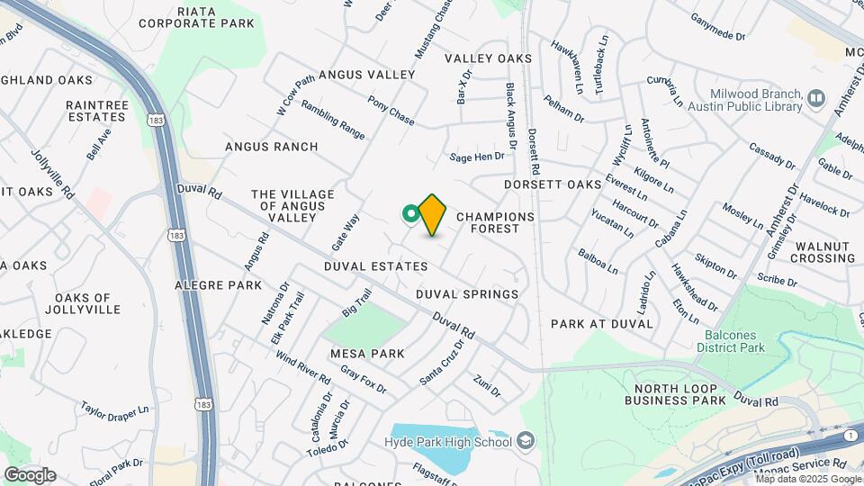 4809 Misty Brook Cove Map and Location Details