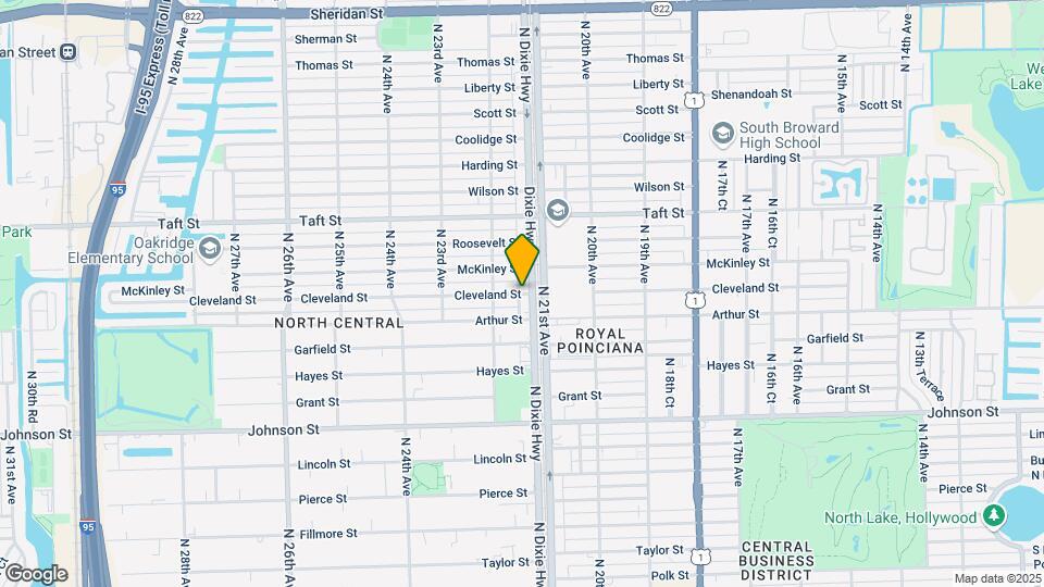 2126 Cleveland St, Unit B Map and Location Details